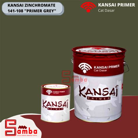 Jual KANSAI ZINCHROMATE 141-108 PRIMER GREY 25 KG - Kota Tangerang ...