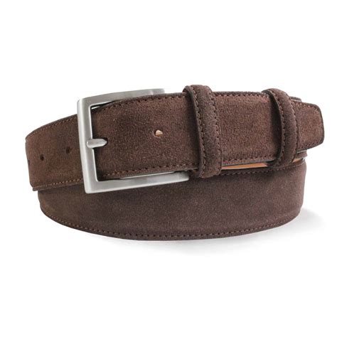 Mens Suede Belts Brown at Charles Bolden blog