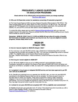 Fillable Online VA EDUCATION PROGRAMS Fax Email Print - pdfFiller