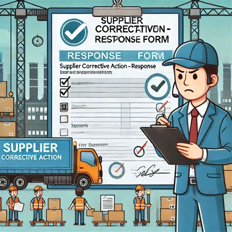 Supplier Corrective Action – Response Form - eAuditor