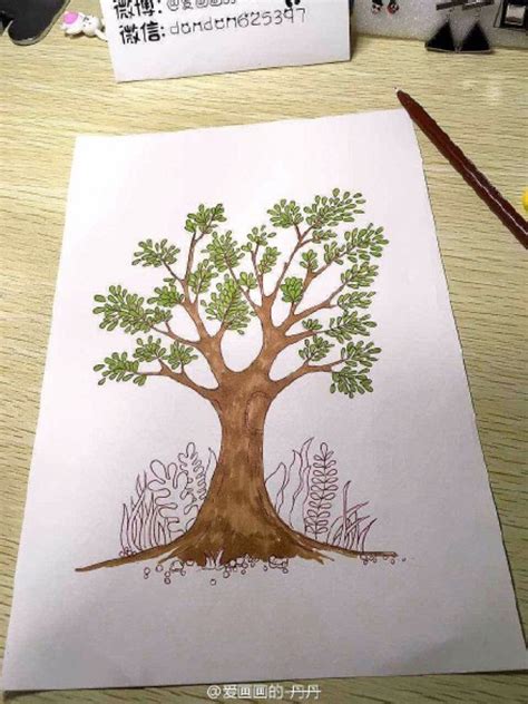 心理课上画一棵树,心理学树木画,心理测试画一棵树解读_大山谷图库