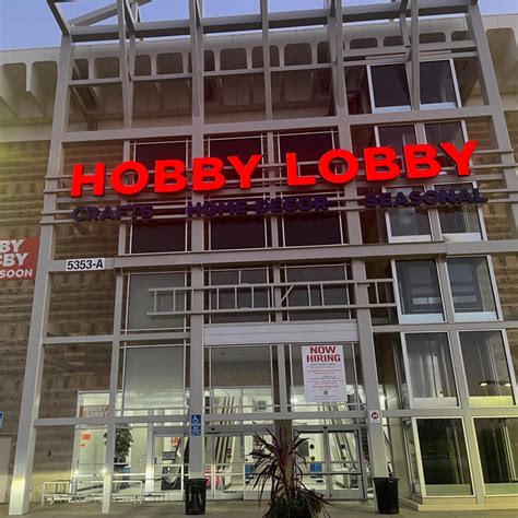 Hobby Lobby Locations California