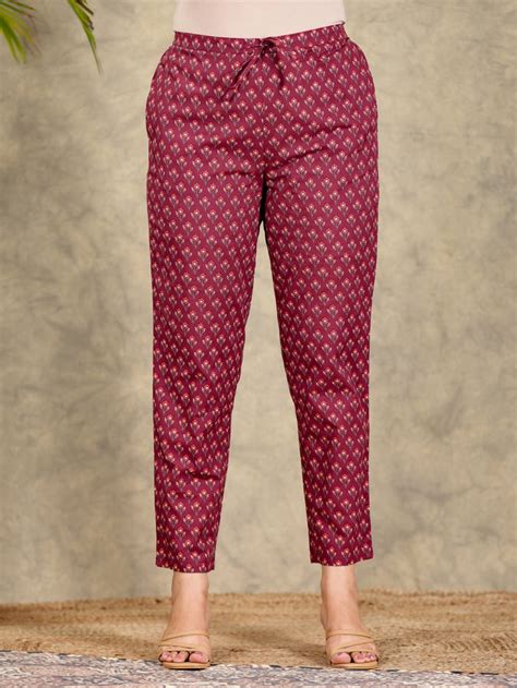 Buy Soft Cotton Floral Flared Brown Kurta TP2321T | Aramya