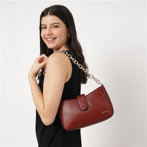 Buy Fastrack Maroon Shoulder Bag for Women Online