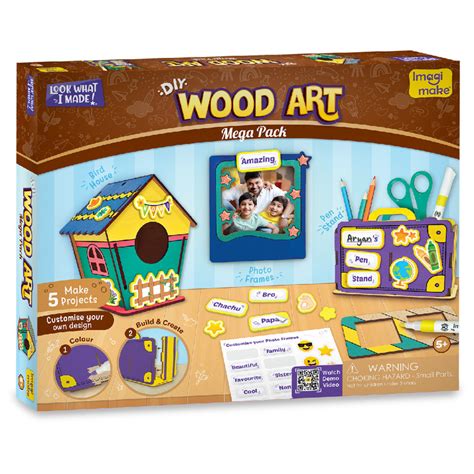 DIY Wood Art - Mega Pack – Imagimake