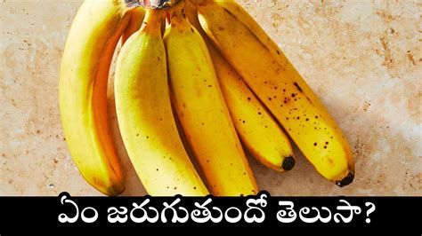 Six Amazing Benefits Of Eating Bananas | Banana Magic: అరటి పండు రోజు ...