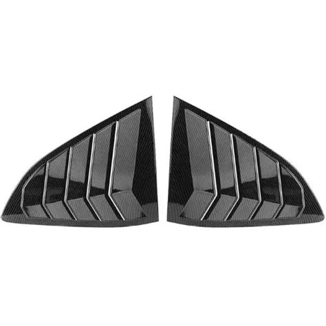 Car Craft Rear Window Vent Outlet Louver Fender Trim Compatible with ...