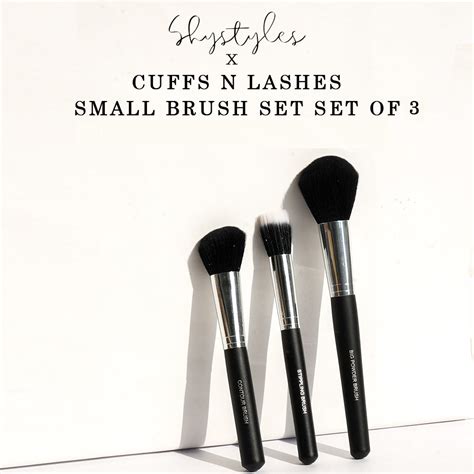 Cuffs N Lashes X ShyStyles Brush Set Of 3 – CUFFS N LASHES