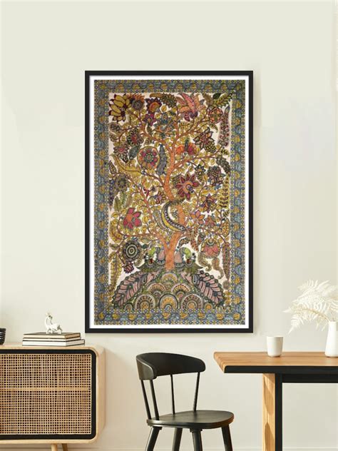Buy Tree of Life, Kalamkari Painting by Harinath.N | Indian Heritage art