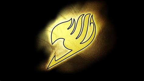 Fairy Tail Logo Wallpapers Yellow - Wallpaper Cave