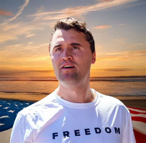 Charlie Kirk Freedom White Hoodie