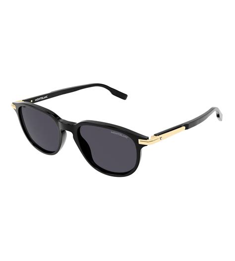 Montblanc Men's Smoke Squared Sunglasses