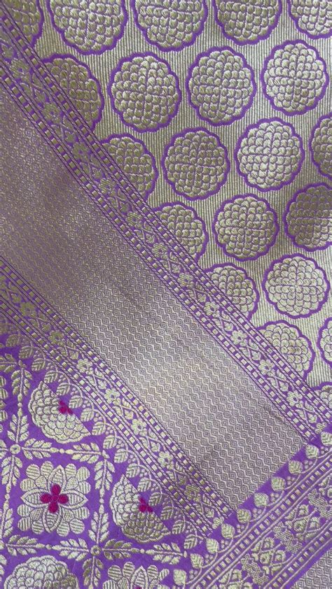 Pure Katan Silk Banarasi Handloom Saree - Tanchui Brocade With ...