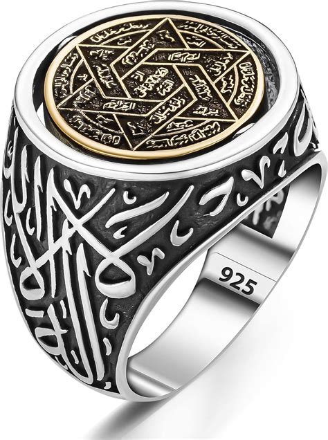 TAKILINGO Solid 925 Sterling Silver The Word Tawheed Written India | Ubuy