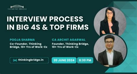 Interview Process In Big 4s & Top Firms