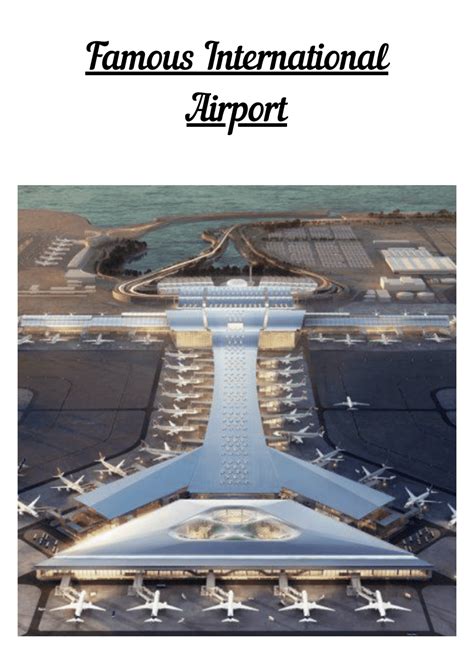 Famous International Airports - 1 Flashcard - Flashcards for Kids - Class 6