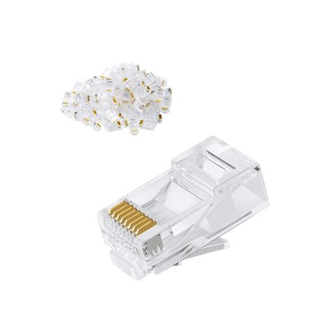 Buy Cat6 RJ45 Ends, CableCreation 10-Pack Cat6 Connector, Cat6a / Cat5e ...