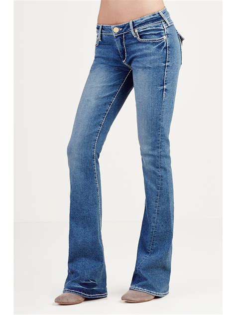 True Religion Joey flare low rise jeans - munimoro.gob.pe
