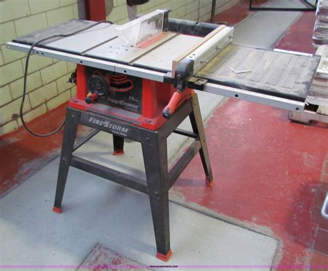 Black And Decker Firestorm Table Saw