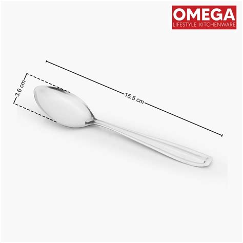 Buy OMEGA 32Pcs Stainless Steel Dinner Set from Omega at just INR 4010.0
