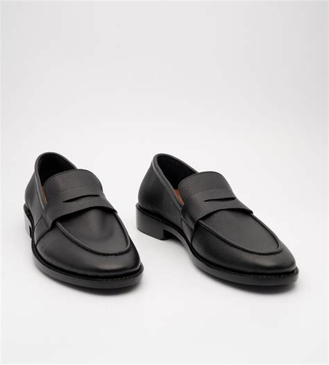 Goodyear Welted Unlined Milled Leather Penny Loafer – Kozasko