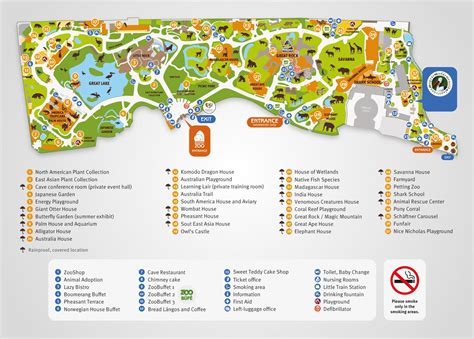 Zoo Map | Zoo in the Heart of Budapest