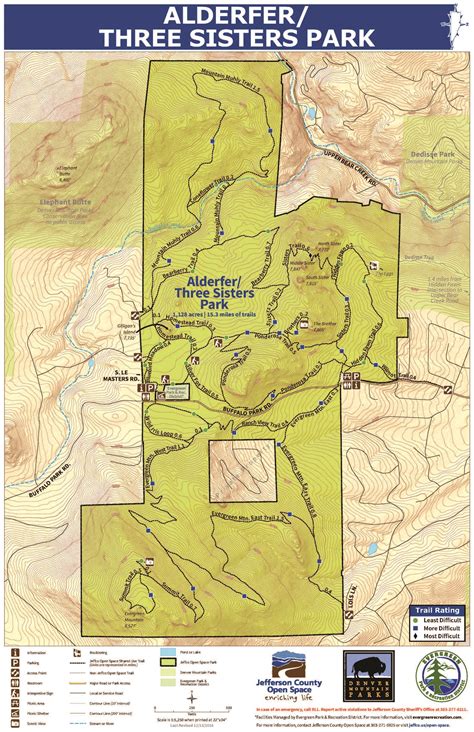Alderfer/Three Sisters Park Map Image