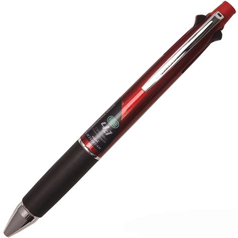 Uni Jetstream Multi Function Pen, 4 Color Ballpoint Pen, Bordeaux Body ...