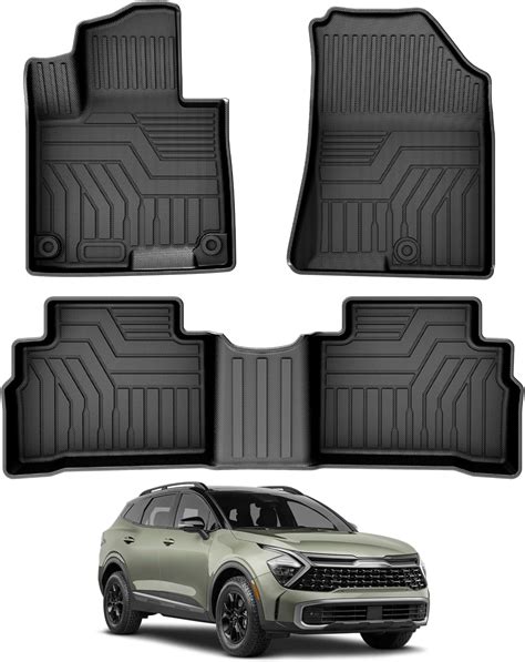Cacartist Floor Mats Custom Fit for Kia Sportage 2023 2024 2025 (Only ...