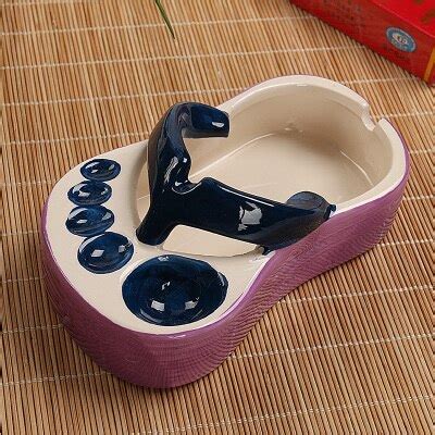 Ceramic Slipper Shaped Ashtray – QuirkyStore.in