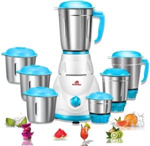 Alibaba 7 Jar Wonder 550 W Mixer Grinder Price in India - Buy Alibaba 7 ...