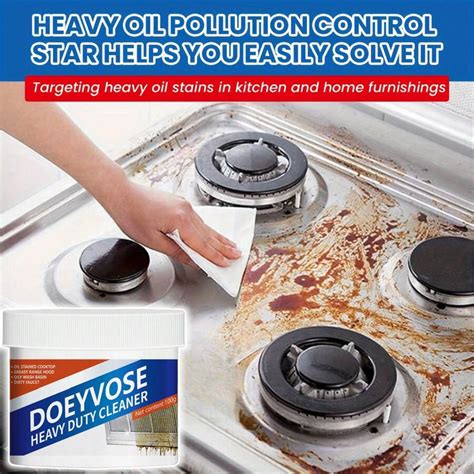 Doeyvose Herdreiniger: Entfernt effektiv Fett und Schmutz auf ...