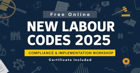 New Labour Codes 2025 Compliance & Implementation Guide: Workshop
