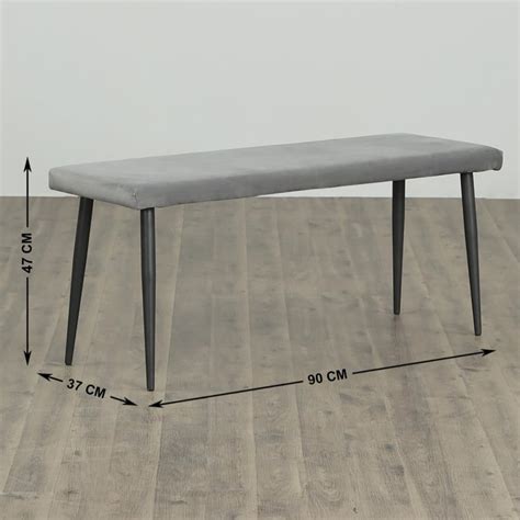 Buy Allen Glass Top 4-Seater Dining Set with Chairs and Bench - Black ...