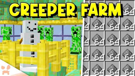Image result for Minecraft Creeper Farm 1.16 Java