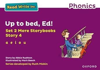 Read Write Inc Phonics: Purple Set 2 More Storybook 4 Up to bed, Ed ...