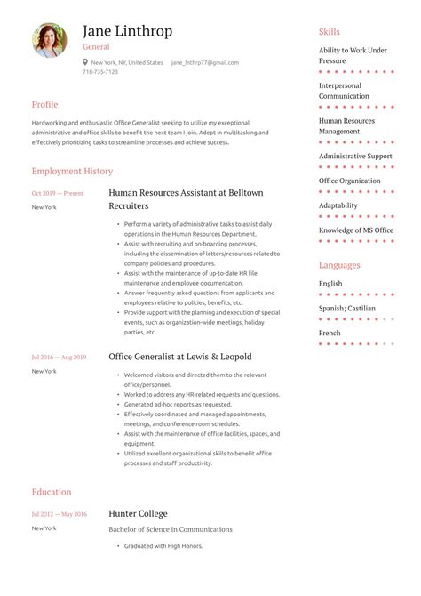 General Objective Resume Examples 61+ Resume Objectives PDF, DOC