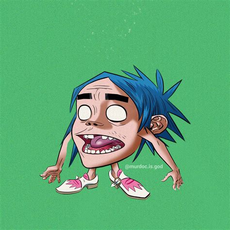 NEW 2D ART (NO FULL BODY) : r/gorillaz
