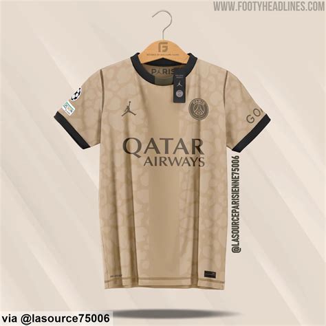 Jordan PSG 23-24 Fourth Kit Leaked - Footy Headlines