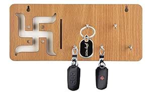 The Customizers,Swastik Artworks Home Side Shelf Keyholder Wooden Key ...