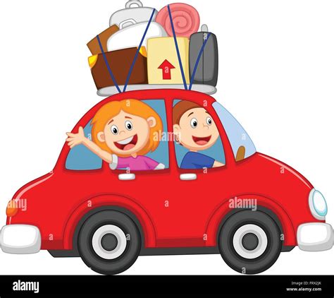 Family traveling with car Stock Vector Image & Art - Alamy
