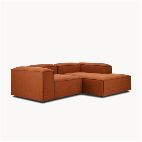 ElegantEdge 2 Seater Comfortable Tan L Shaped Sofa – Nestroots