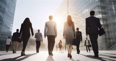 People Walking Back View Business 的图像结果