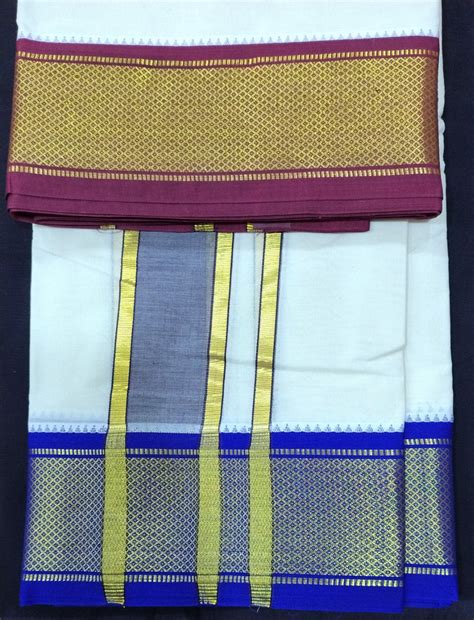 Pure cotton Muhurtham dhoti 10*6 – 9yardz