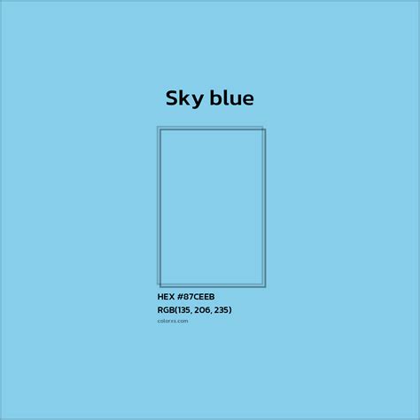 Sky Blue Color Code Cmyk