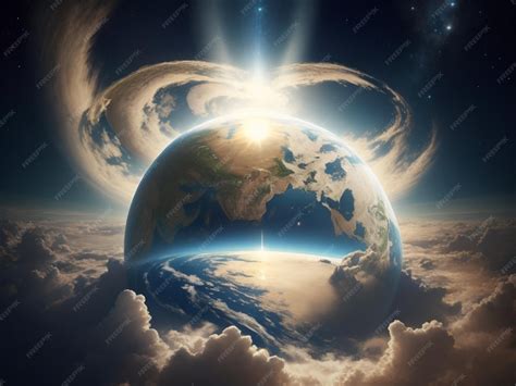 Premium Photo | Genesis in the beginning God created the heaven and the ...