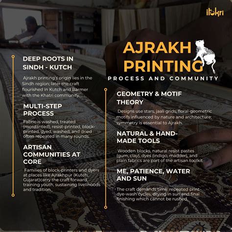 Yellow Block Print Cotton Ajrakh Kurta Set with Dupatta