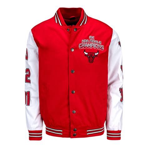Chicago Bulls Varsity Coat NBA Pro Standard Red/Black Chicago Bulls