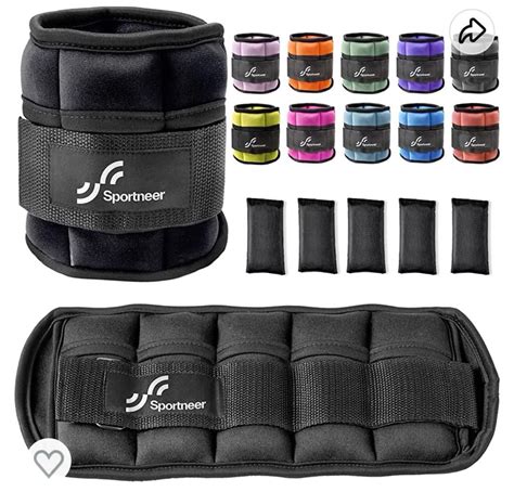 Synergee adjustable ankle wrist weights 20lb – Artofit