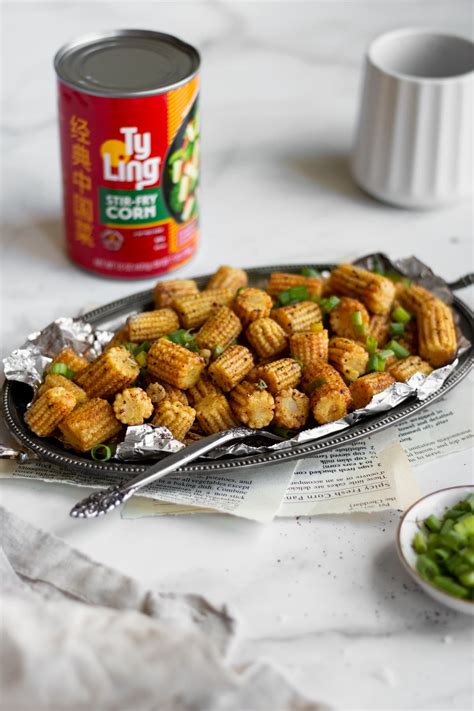 Tangy Roasted Baby Corn — The Simple Sprinkle